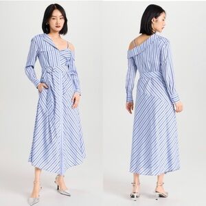 Cinq à Sept Marcella Asymmetrical Shirt Dress